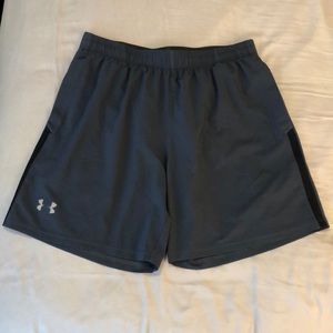 Gray Under Armour shorts L